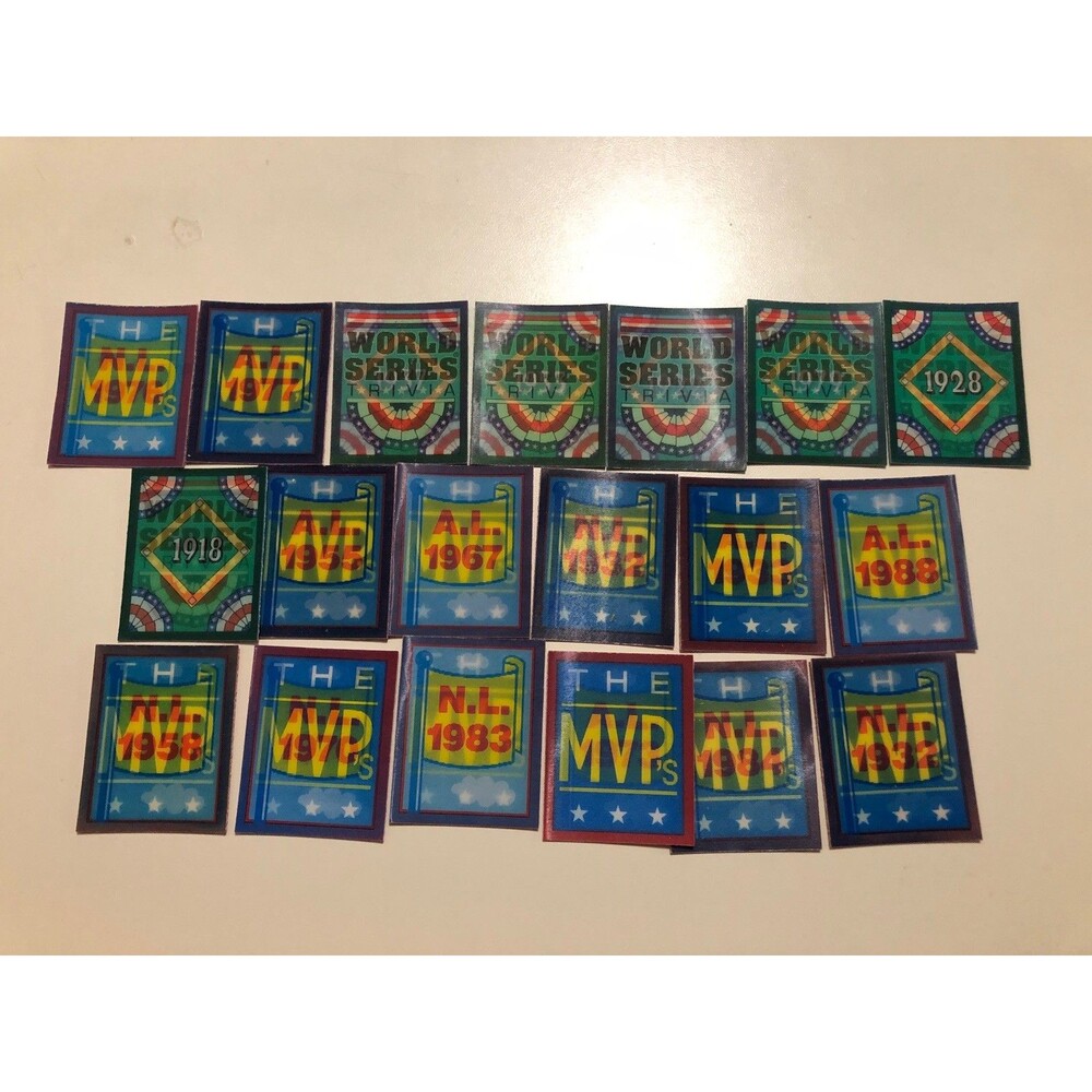 1990 Score MLB Trivia Mini Baseball Cards Lot of 19 Vintage Hologram